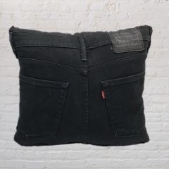 Gadget Cushion Retro Denim | Black Levi’s Jeans Pillow