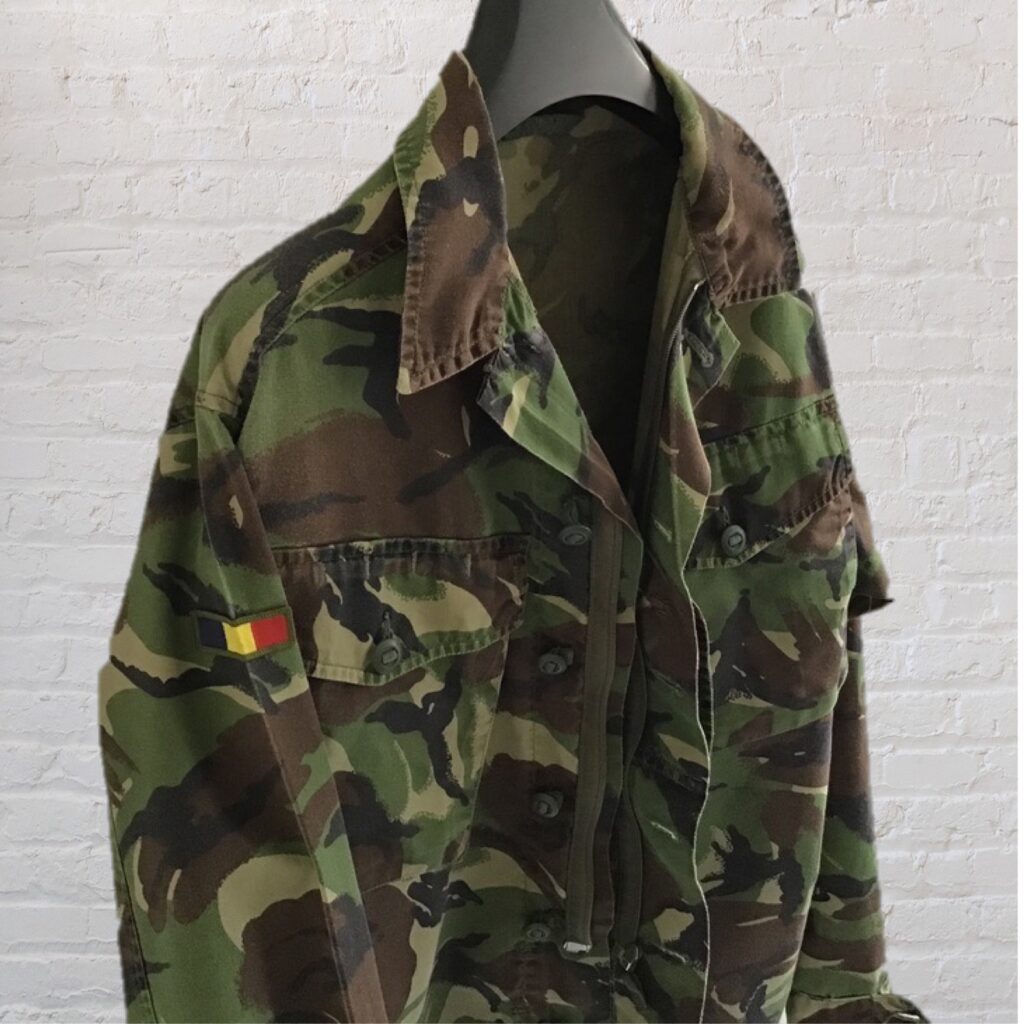 Vintage DCTA Nato Green & Brown Army issue Camouflage Jacket
