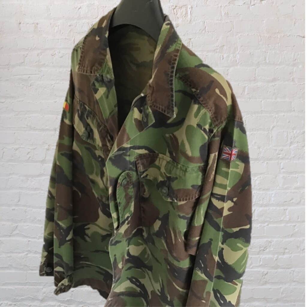 Vintage DCTA Nato Green & Brown Army issue Camouflage Jacket