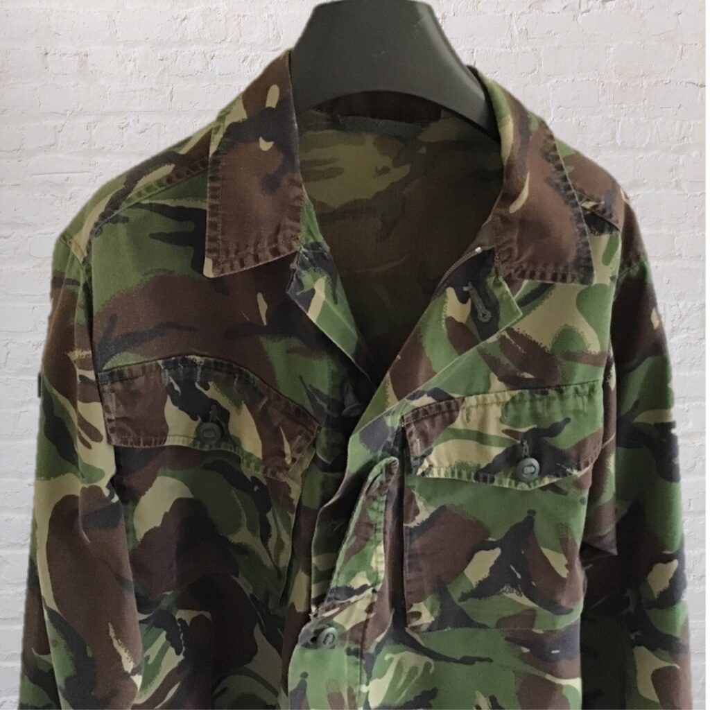 Vintage DCTA Nato Green & Brown Army issue Camouflage Jacket