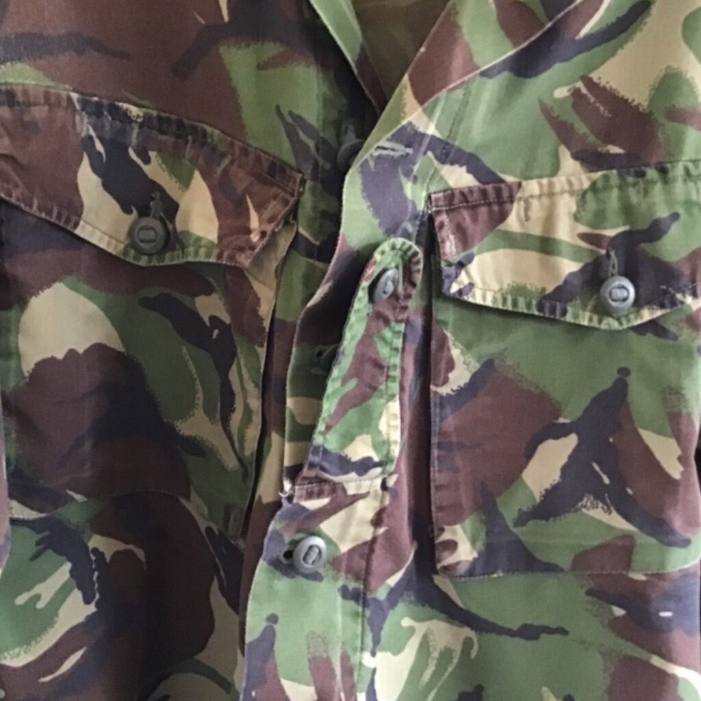 Vintage DCTA Nato Green & Brown Army issue Camouflage Jacket