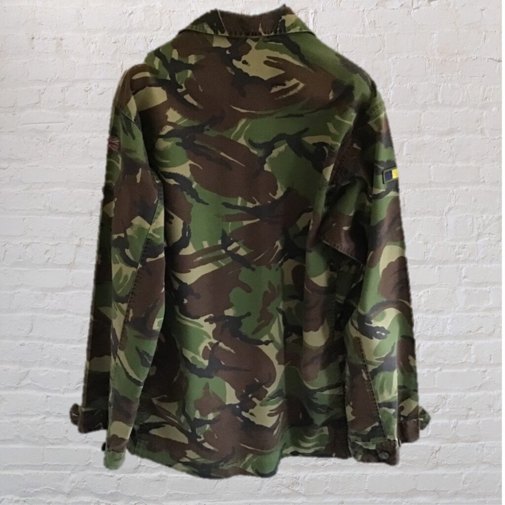 Vintage DCTA Nato Green & Brown Army issue Camouflage Jacket
