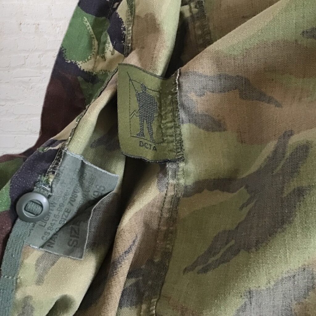 Vintage DCTA Nato Green & Brown Army issue Camouflage Jacket