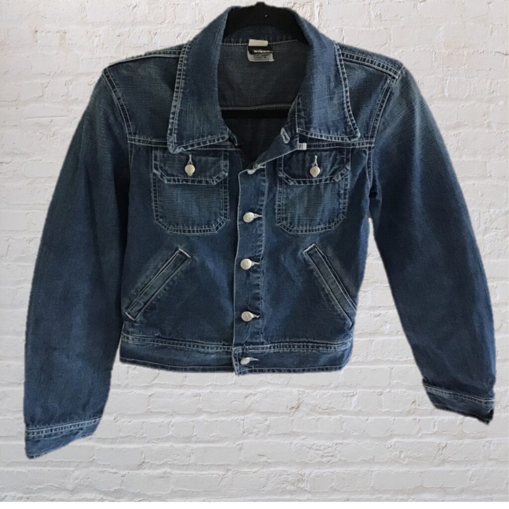 Retro Diesel Denim Jacket - Size Small