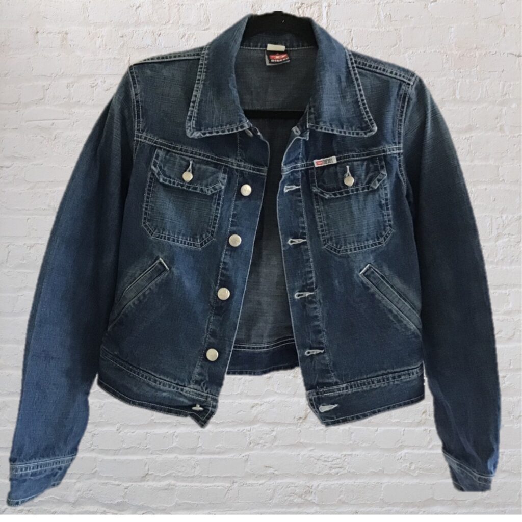 Retro Diesel Denim Jacket | Women's Size Small