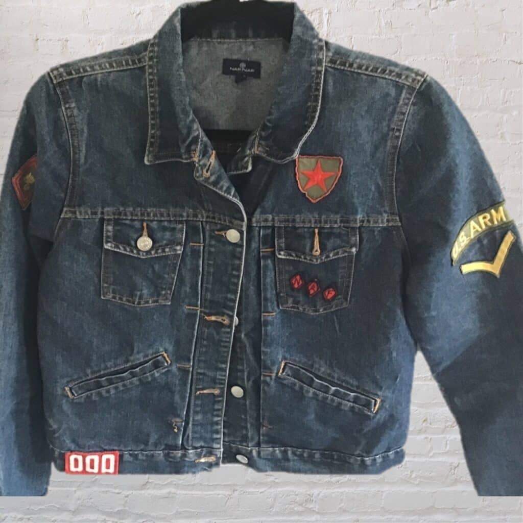 Vintage 'NAFNAF' Denim Jacket Size Large