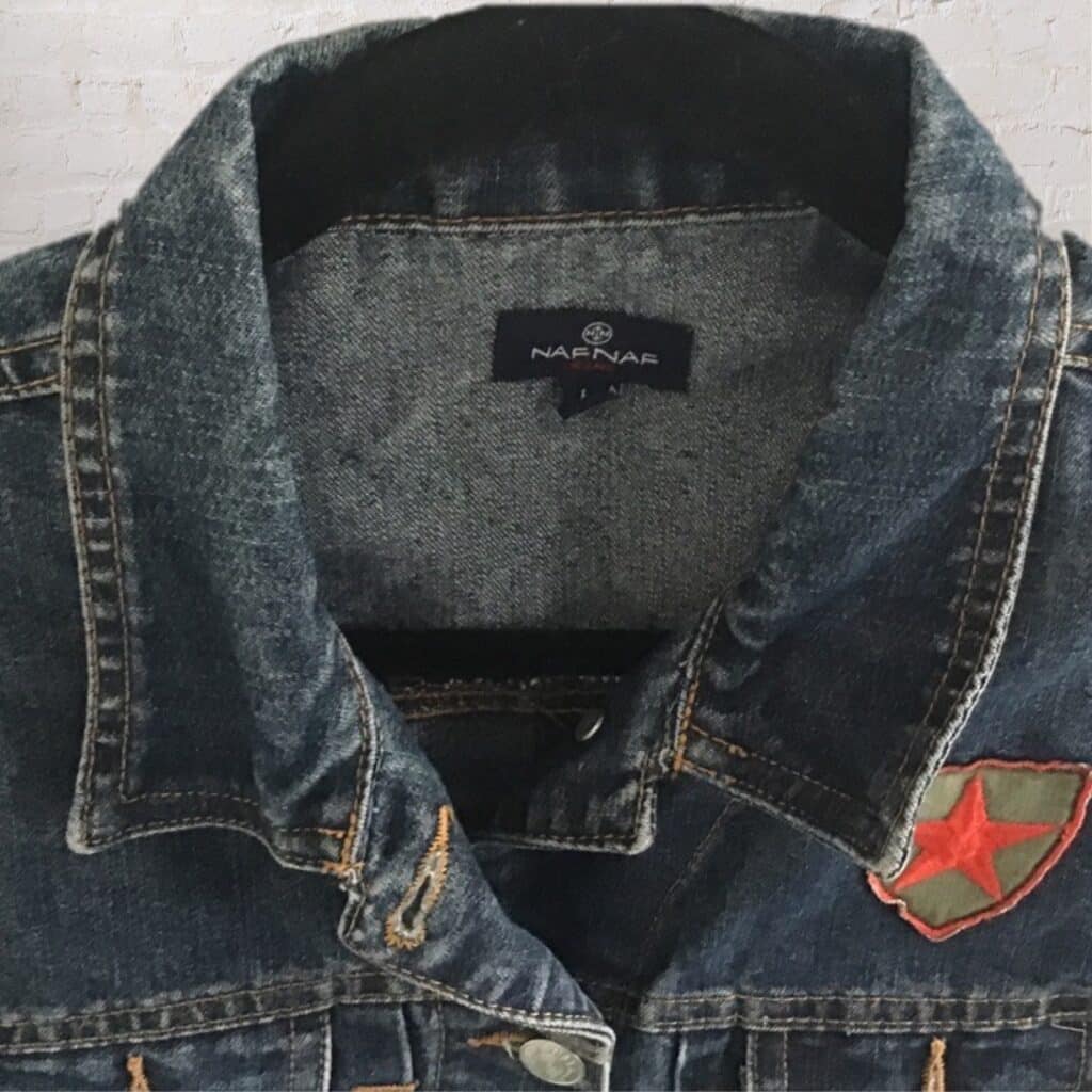 Vintage 'NAFNAF' Denim Jacket Size Large