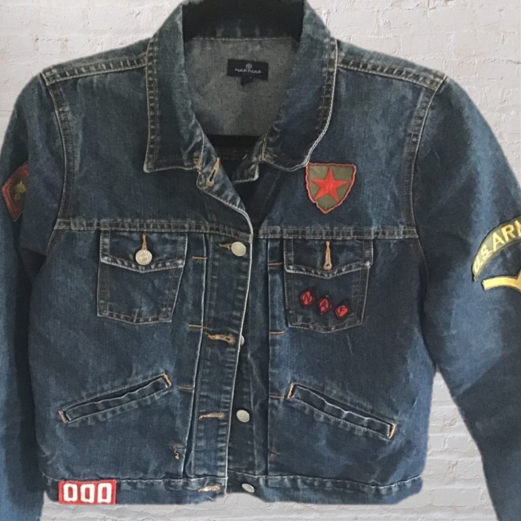 Vintage 'NAFNAF' Denim Jacket Size Large