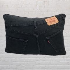 Levi’s 501 Man Cave Cushion | Gadget holder Sofa Cushion