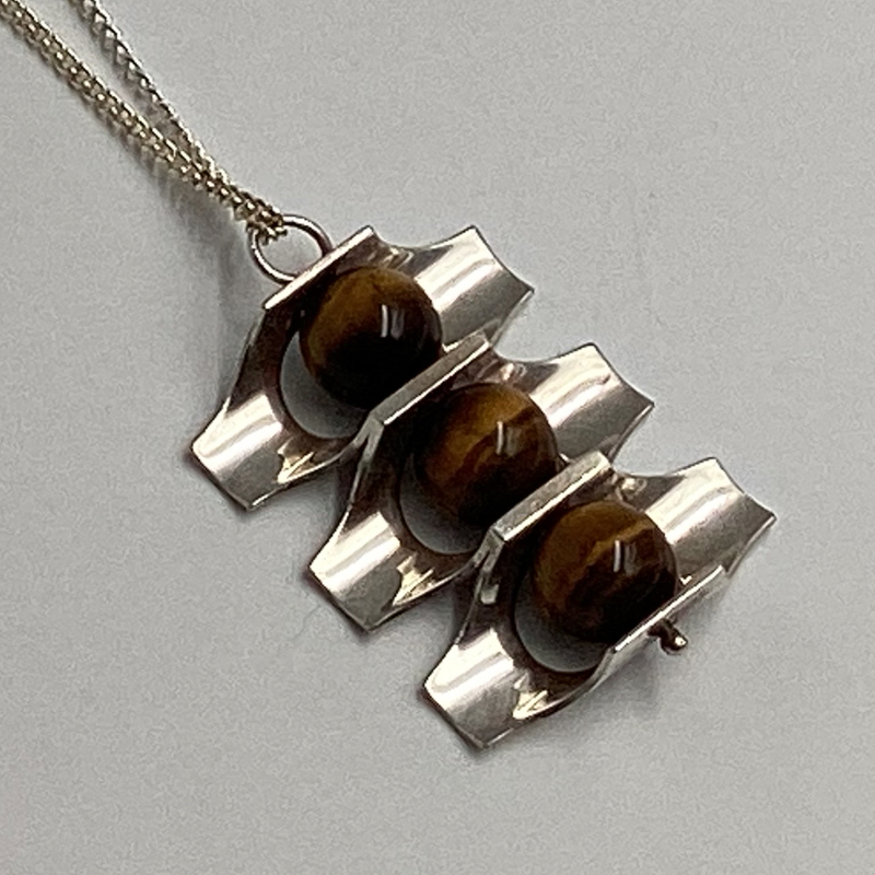 Finland Kultaseppä Salovaara Necklace | MCM Silver Pendant