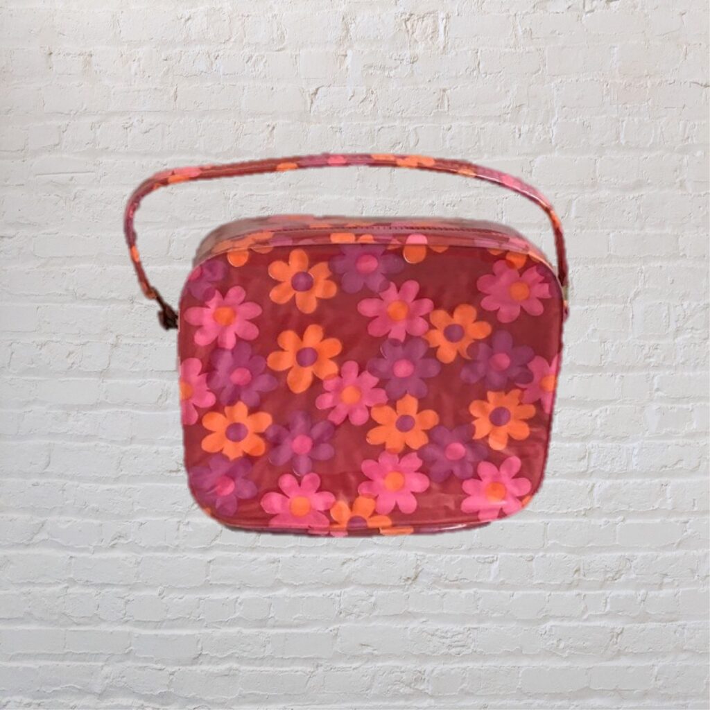 Cute Retro 70's Flower Power Beauty Case - Image 2