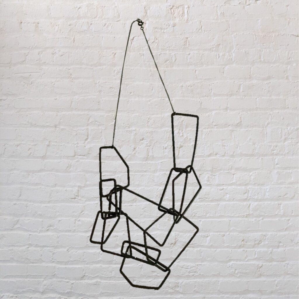 1980's Designer Geometric Necklace