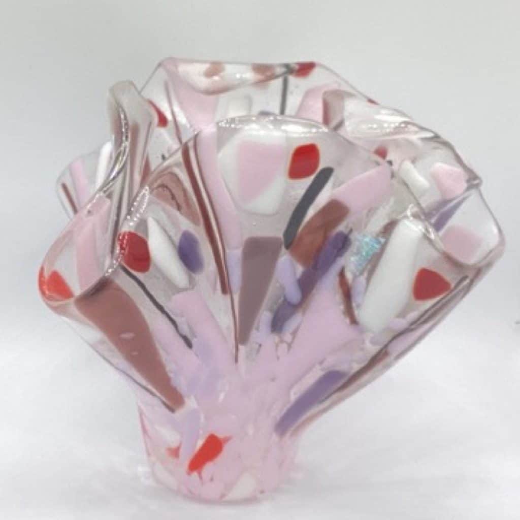 Mid Century 'Handkerchief' vase