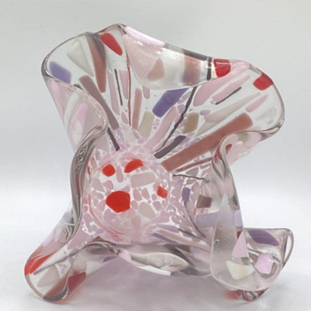 Mid Century 'Handkerchief' vase
