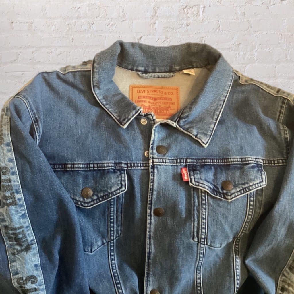 Vintage Levi's Denim Jacket Rare - Size XXL Super cool Mens