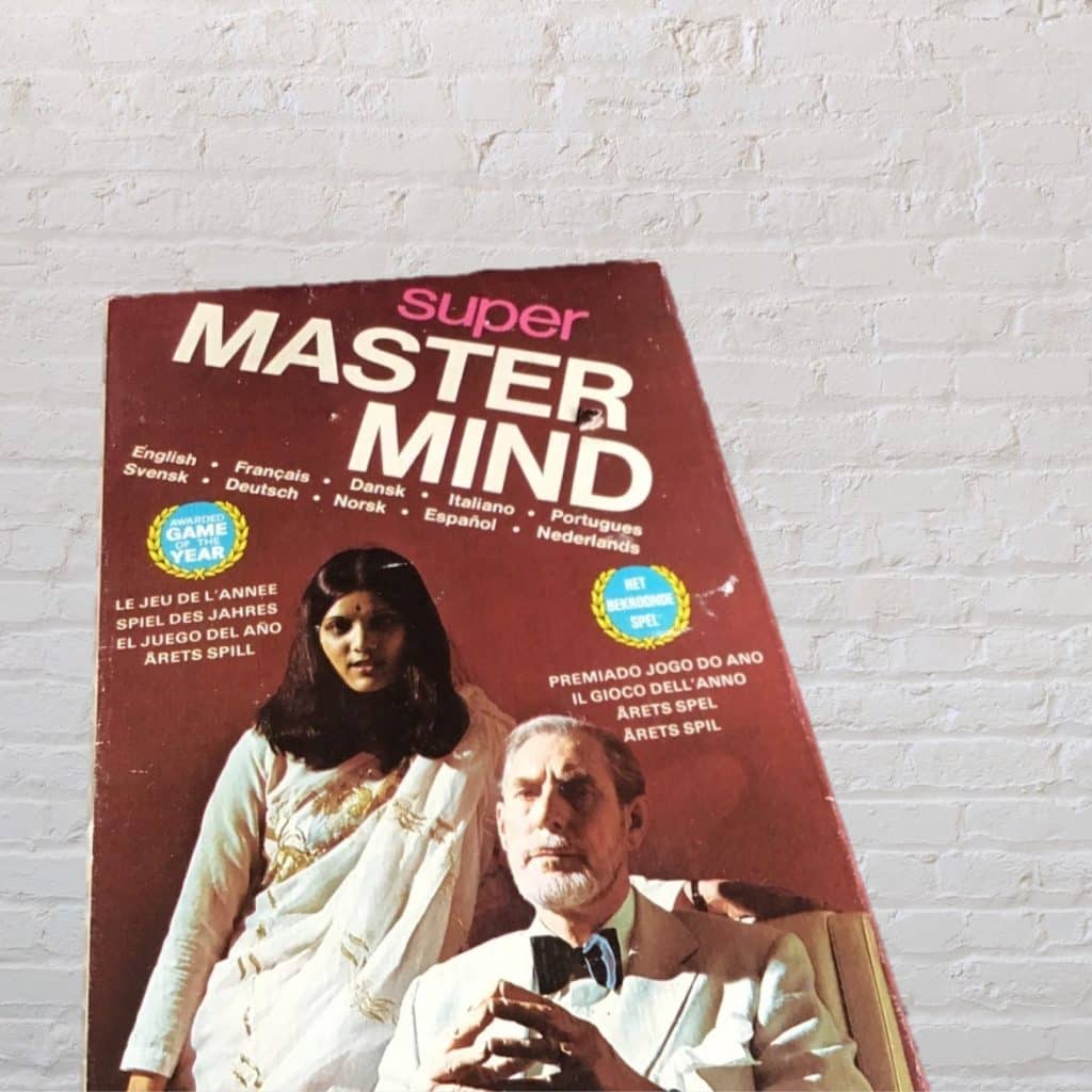 Super Master Mind Game - Vintage 1970's Retro Toy