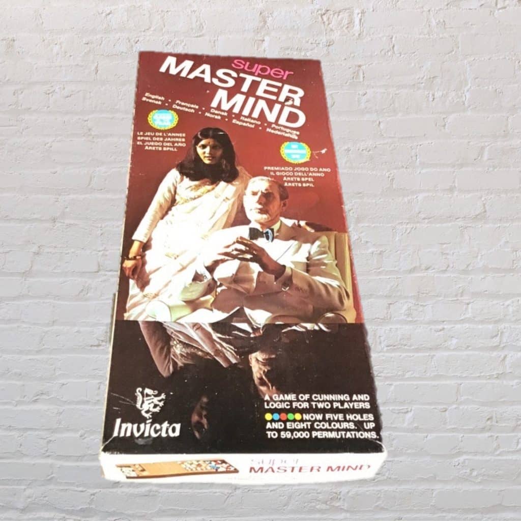Super Master Mind Game - Vintage 1970's Retro Toy
