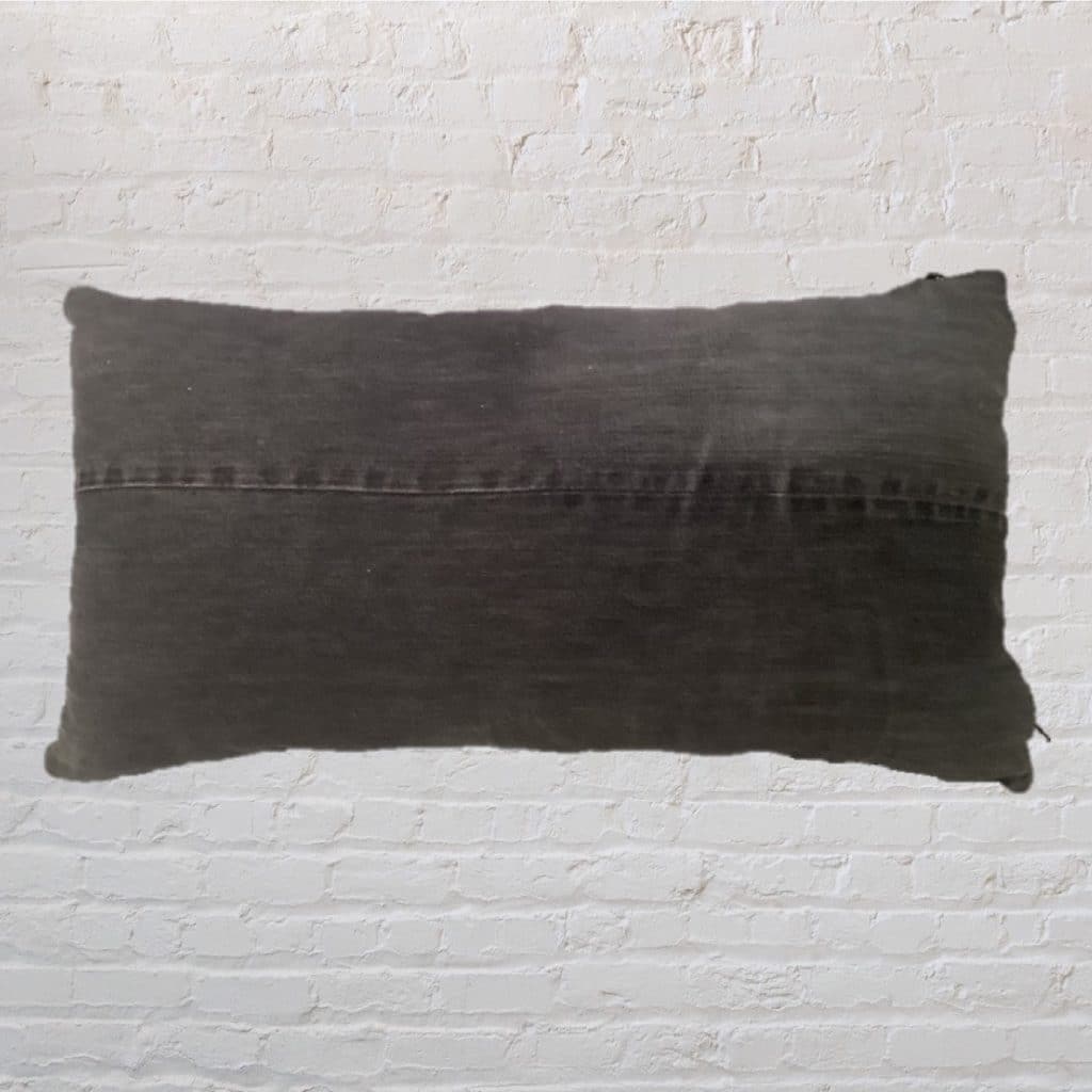 Designer Super large Cushion - Unique Levi's Ripped Patch