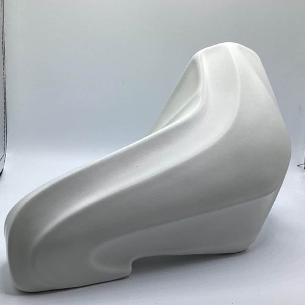 Jonathan Adler Basset Hound | Huge White Pottery Sculpture