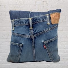 Retro Bum Gadget Cushion | Vintage Levi's 501 Pillow