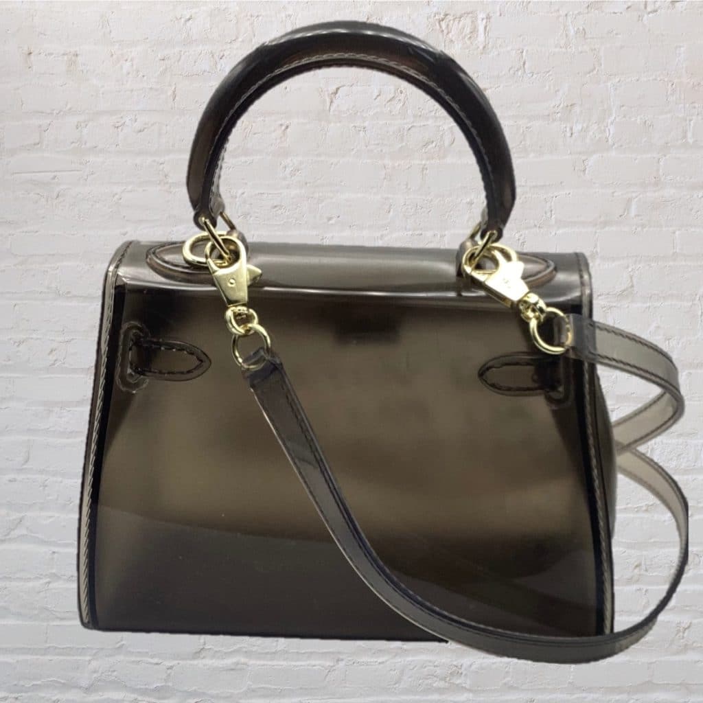 Souvenir De L’exposition Bag | Retro Transparent Handbag 1998