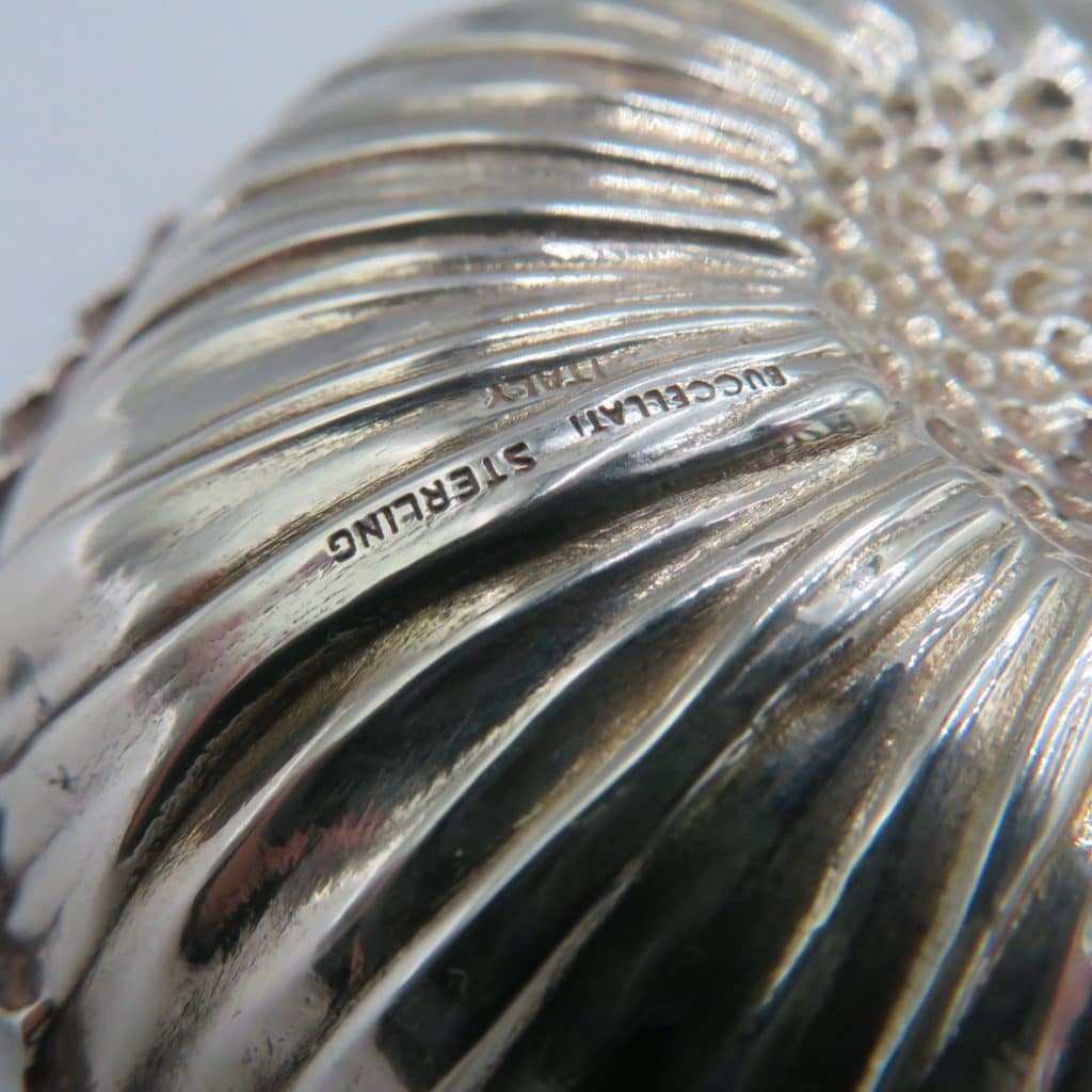 Buccellati Sterling Silver Dish | Vintage Silver Smith Designer Dish