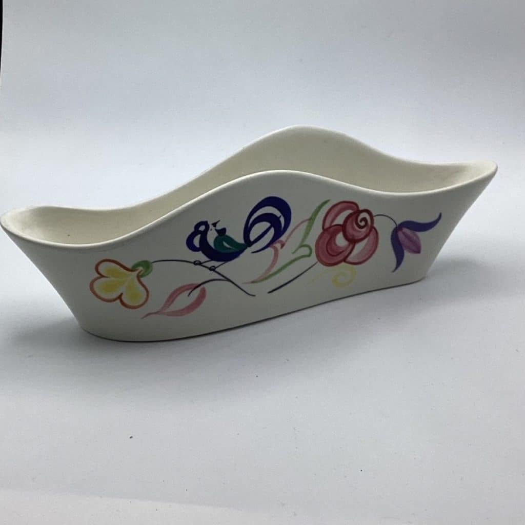 Vintage Poole Pottery Freeform | Wave Vase Mid Century