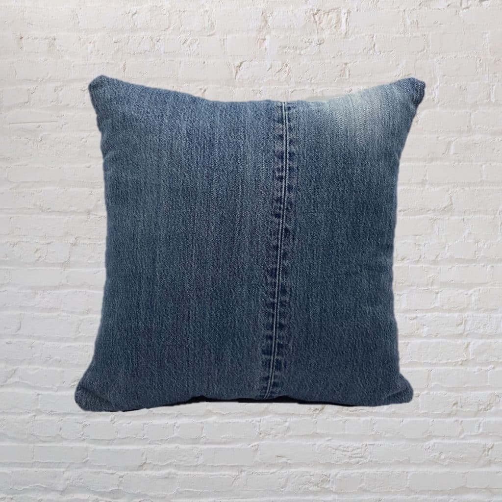 Designer Blue Denim Pillow | Vintage Levi's Bum Cushion 🍒