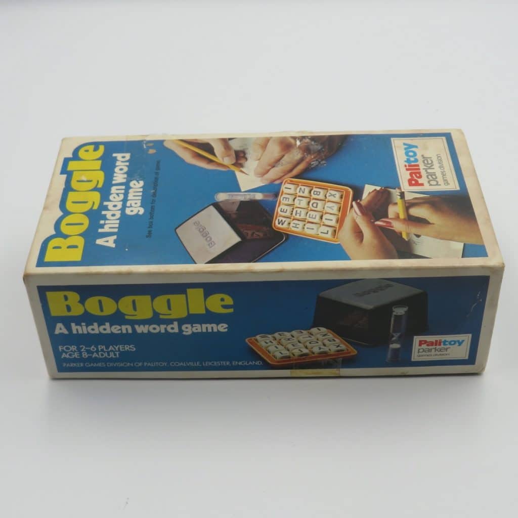 Boggle Vintage 1970's Game | Palitoy Parker Brothers Retro Toy