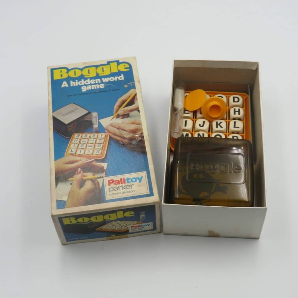 Boggle Vintage 1970's Game | Palitoy Parker Brothers Retro Toy