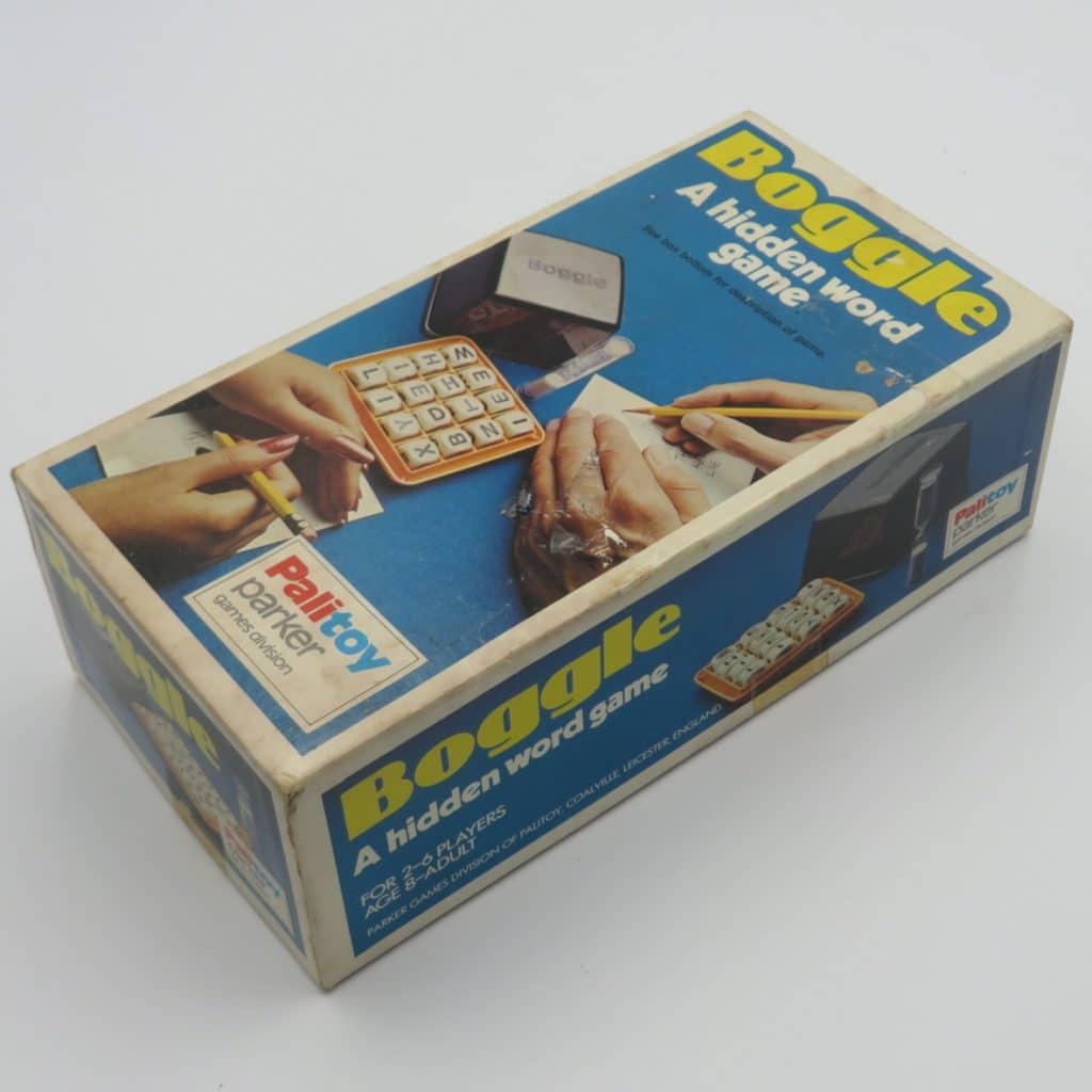 Boggle Vintage 1970's Game | Palitoy Parker Brothers Retro Toy