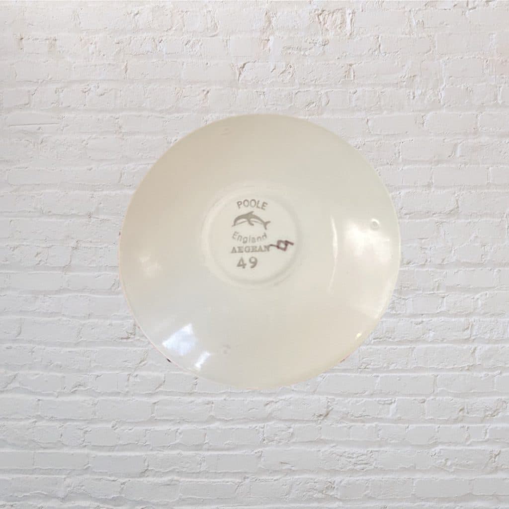 Poole Pottery Aegean Dish | Vintage Dish