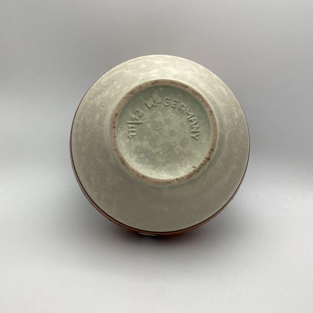 West Germany Abstract Vase | 1960's Mid Century vintage Pottery