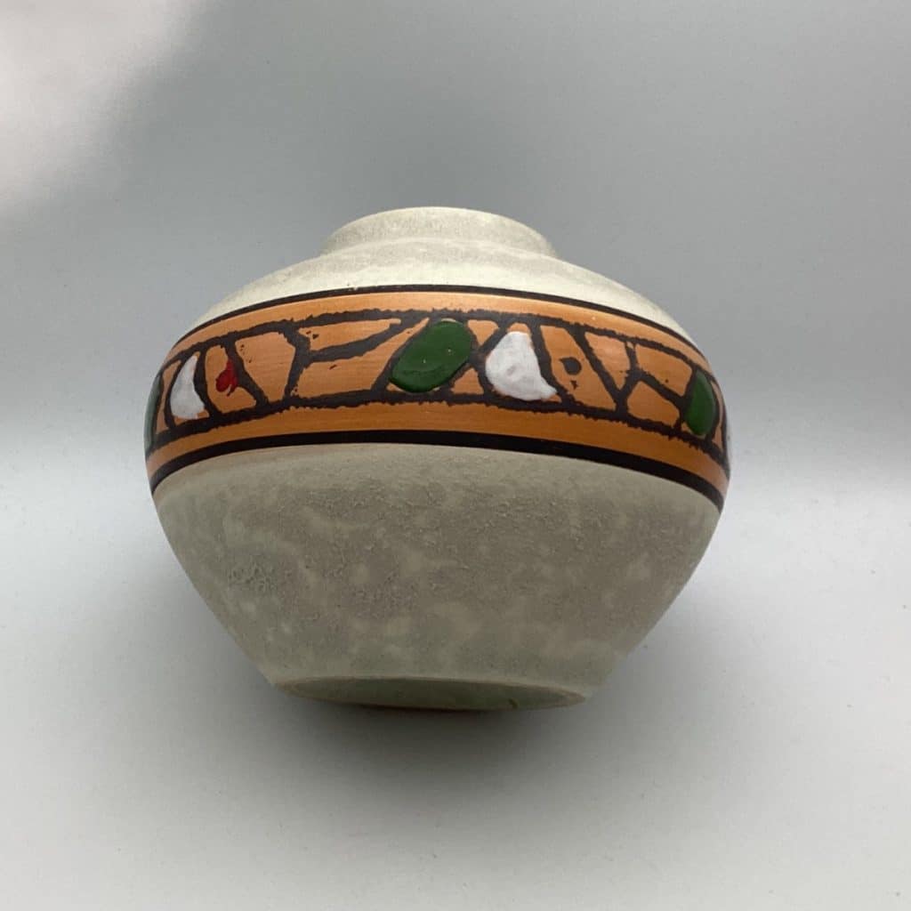 West Germany Abstract Vase | 1960's Mid Century vintage Pottery