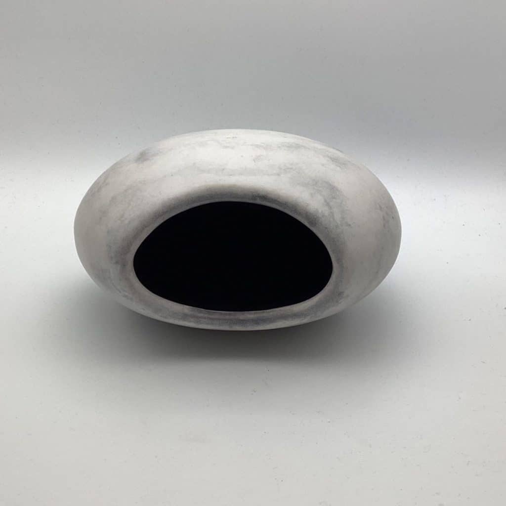 Mid Century Abstract Vase | Unusual West Germany Marble effect Pottery
