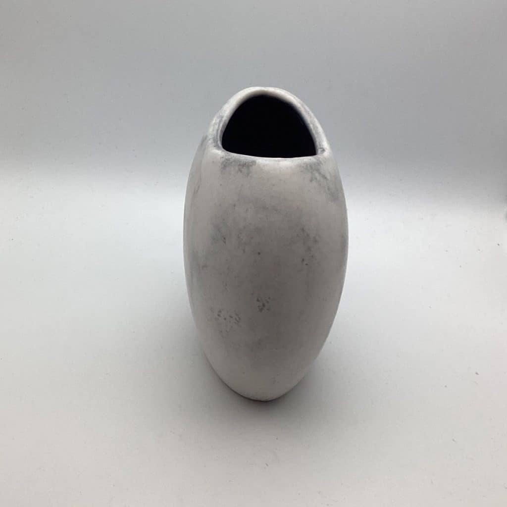 Mid Century Abstract Vase | Unusual West Germany Marble effect Pottery