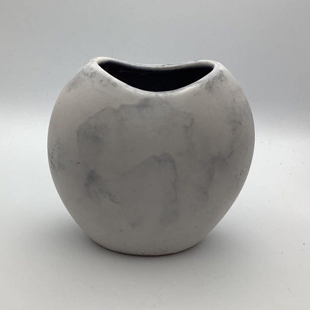 Mid Century Abstract Vase | Unusual West Germany Marble effect Pottery