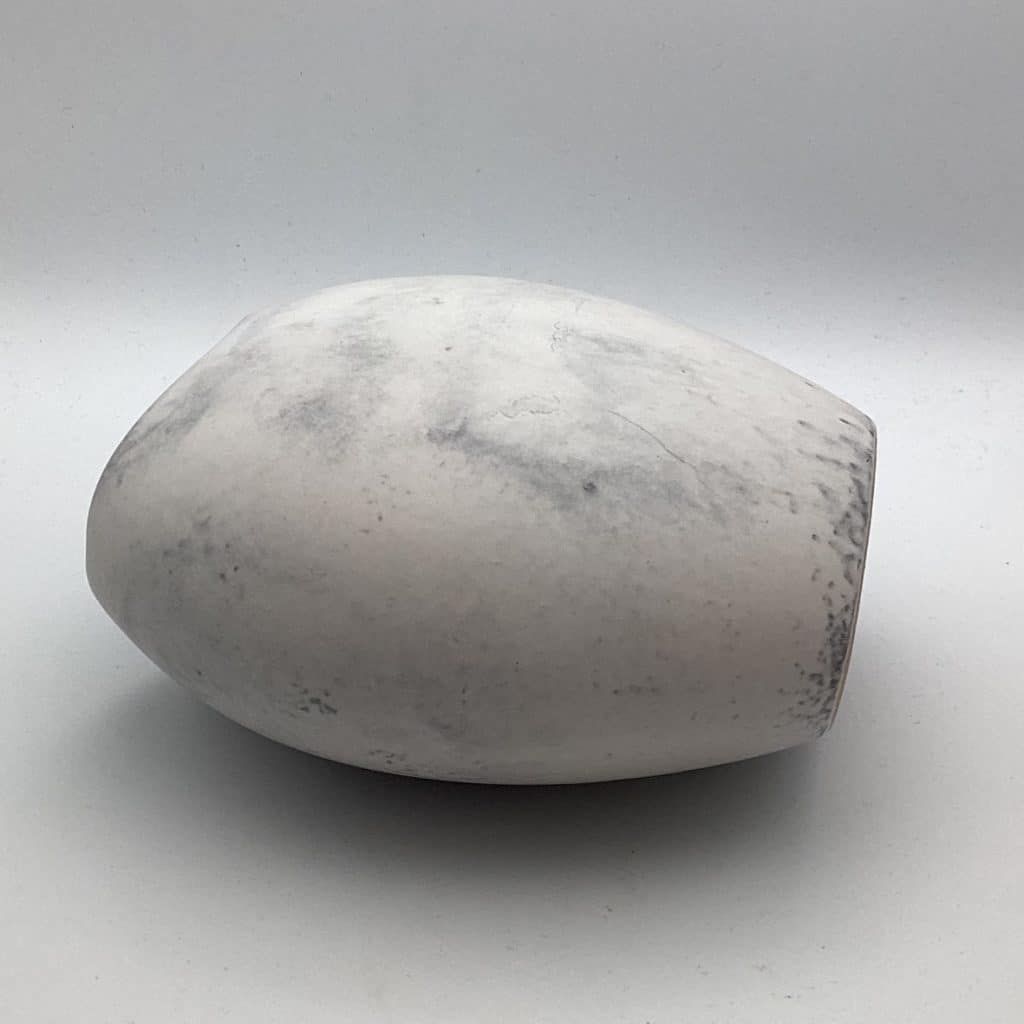 Mid Century Abstract Vase | Unusual West Germany Marble effect Pottery