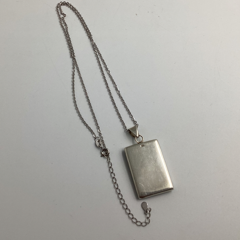 Abalone Shell Pendant in Sterling Silver – Iridescent Ocean Jewelry