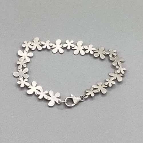 Vintage Mid-century silver bracelet | Kathy Lynn Mayeda