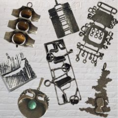 Modernist Silver Jewellery