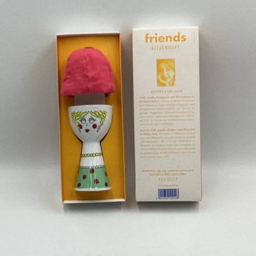 Friends Ritzenhoff Egg Cup | Daniela Melazzi 2001 Boxed