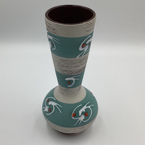 Vintage West German Vase | Mid-Century Modern 60s/70s Fat Lava Pottery