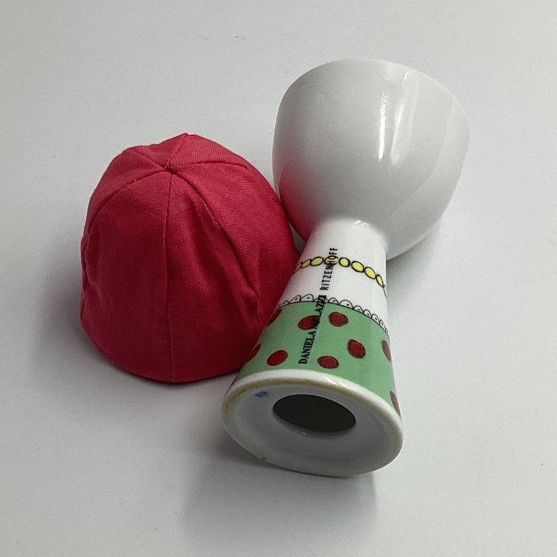 Ritzenhoff “Friends” Egg Cup by Daniela Melazzi (2001) – Boxed Collectible