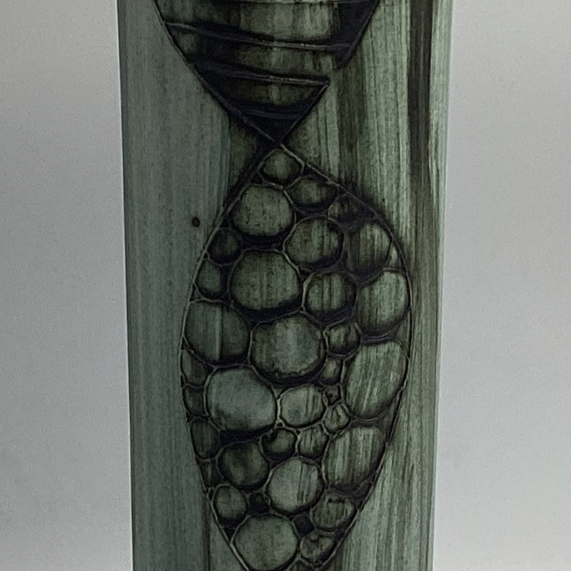 Carn Pottery Cornwall Vase – Large Textured Modernist Design