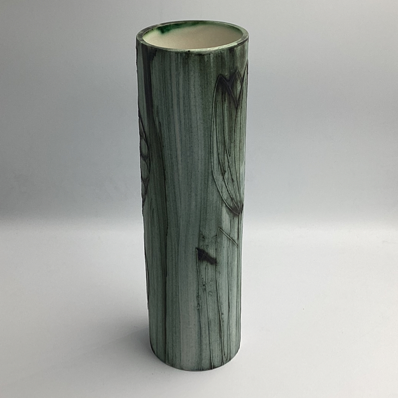 Carn Pottery Cornwall Vase – Large Textured Modernist Design
