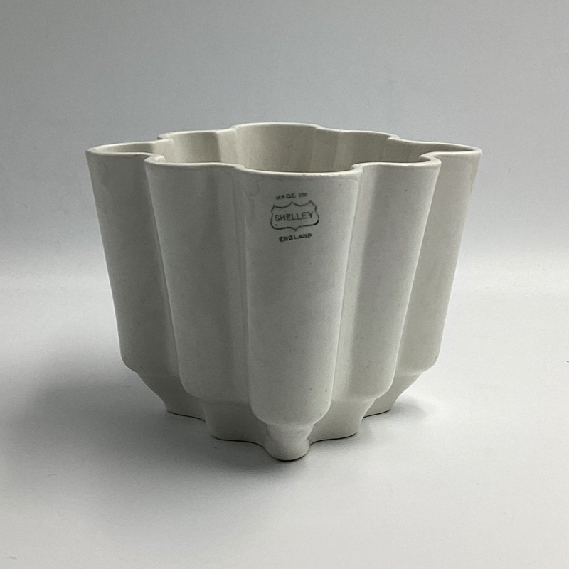 Vintage Shelley Pottery French (Diamond) Jelly Mould – Size No. 2