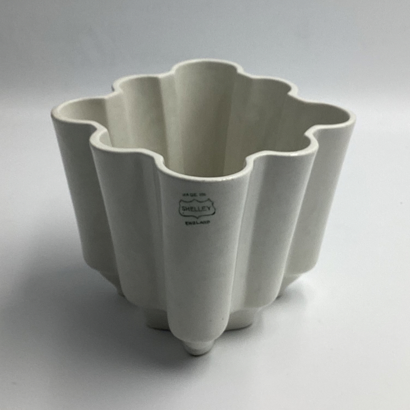 Vintage Shelley Pottery French (Diamond) Jelly Mould – Size No. 2