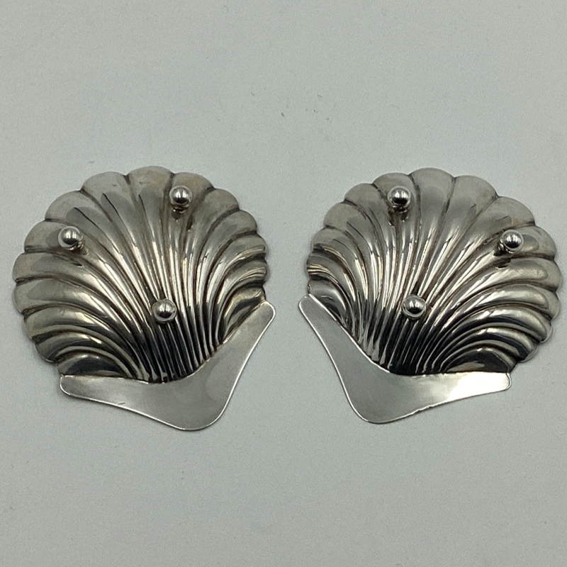 Sterling Silver Shell Dishes | Hallmarked Silver Coastal Décor