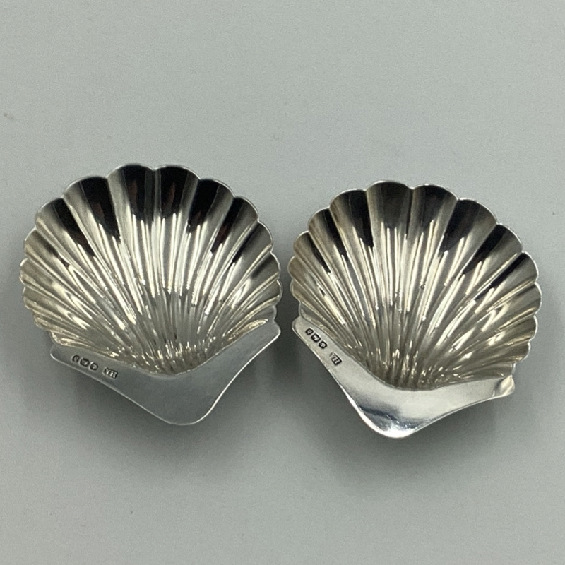 Sterling Silver Shell Dishes | Hallmarked Silver Coastal Décor